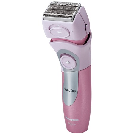 Panasonic Ladies' Close Curves Wet/Dry Shaver (Pink/Silver) ES2216PC